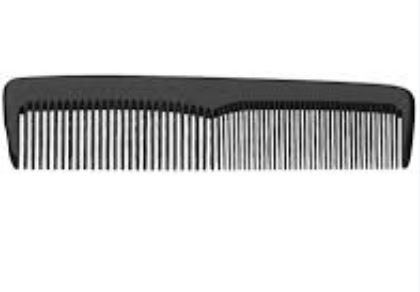 [2116676905] SIBEL Styler Comb Small Black