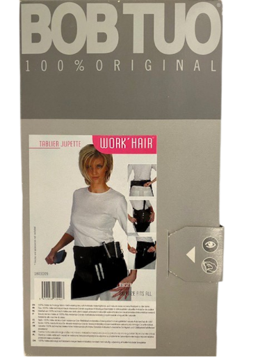 [028420186] *** SIBEL Schort - Werkschort Work Hair Zwart Kort 1803009