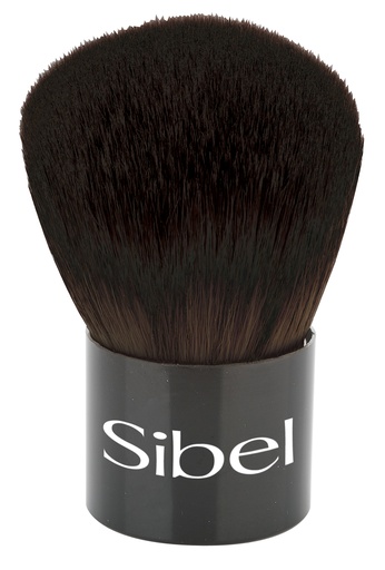 [2116653572] *** SIBEL Make-Up - Kabuki Ronde Vorm 30mm Natuurhaar 