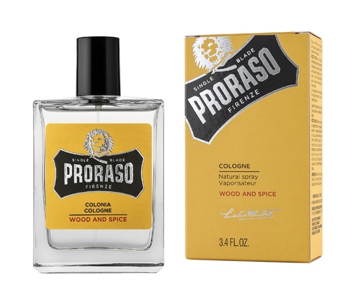 [2116664873] *** PRORASO Eau de Cologne 100 ml Wood & Spice