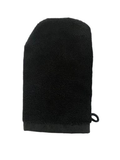 [2116654384] NEWECO Gant de Toilette – 16x22 cm Noir