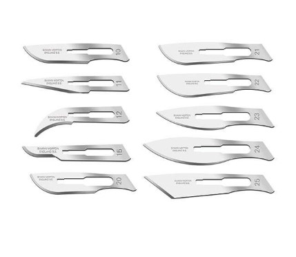 [2116659342] LAMES SWAN MORTON N°24 – Boîte de 5 lames