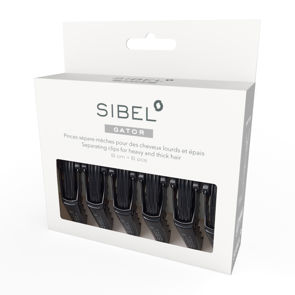 SIBEL Pinces de séparation - Strong Gator Clips Noir