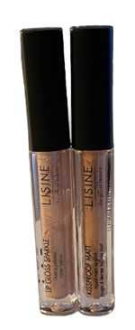 *** Lippenstift "Kissproof Matt" - Nude Metal / Nude Sparkle 5 ml